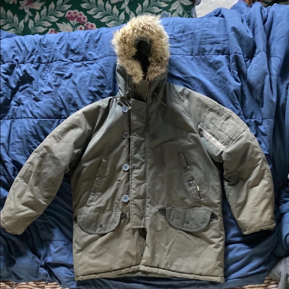 1960s-1970s N-3b flight arctic parka. Rare